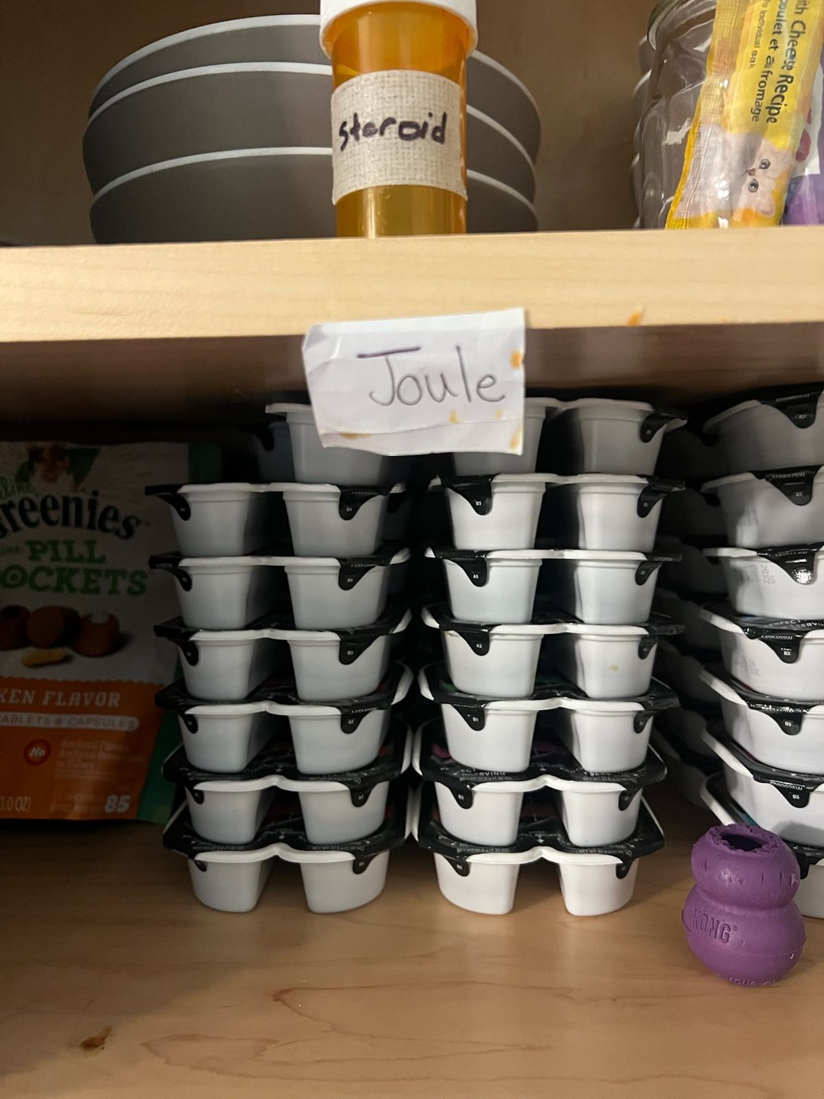Joule's food shelf