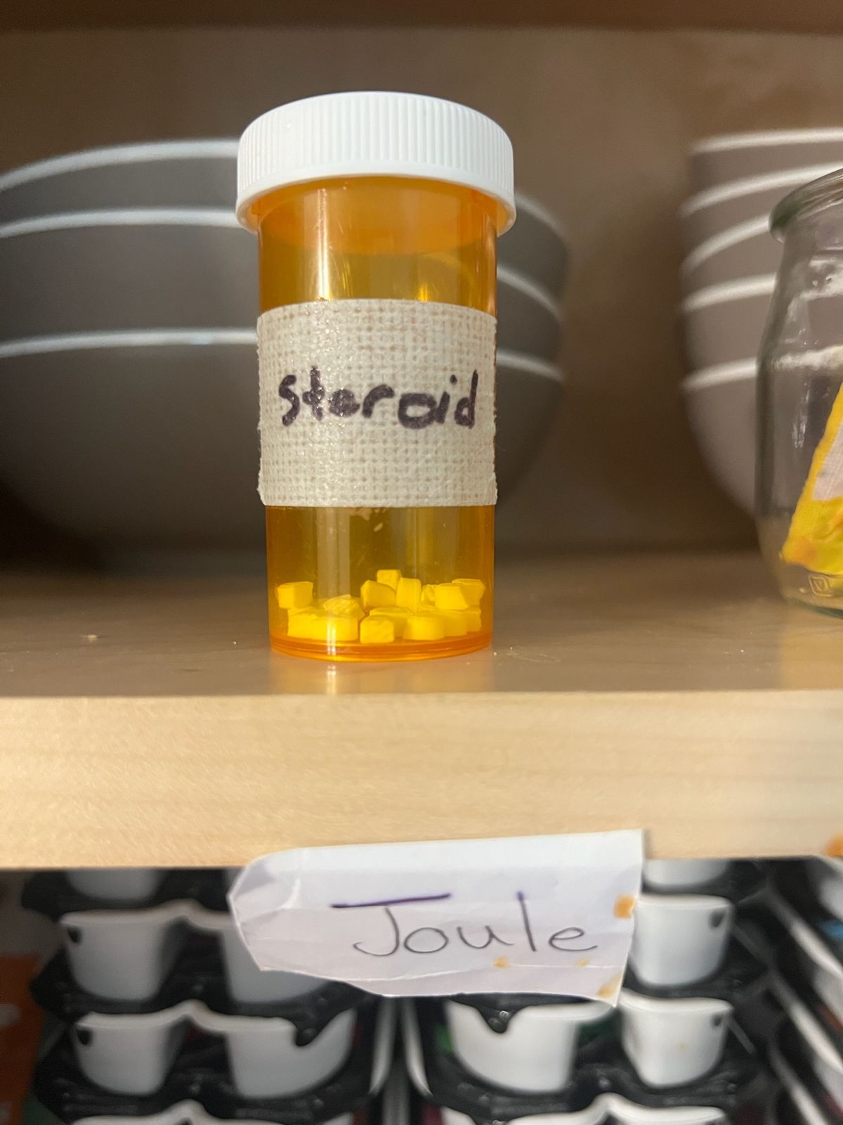 Joule's pill bottle